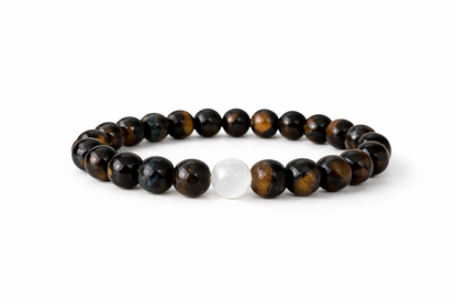 Kaplan Gözü & Sitrin Denge Bilekliği